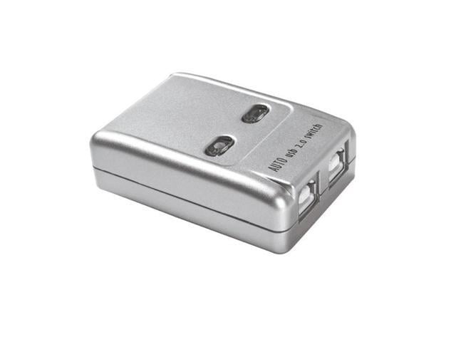 USB2.0 Auto Selector Switch Printer 2 Port Flash Driver Mouse Sharing Switcher Hotkey Software Control MT-SW221-CH