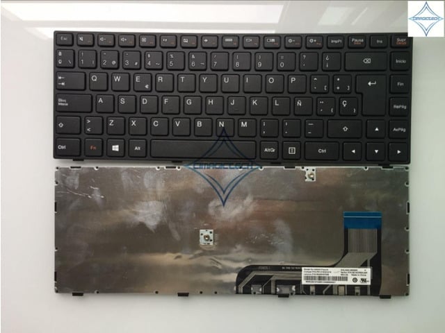 Lenovo for Lenovo Ideapad 100-14IBY 100-14 5N20H47046 PK131EQ1A12 SP spanish laptop keyboard teclado with frame
