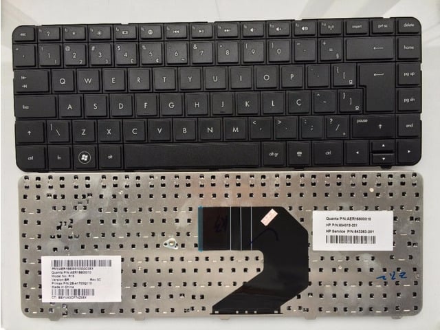HP for HP Pavilion G4 G43 G4-1000 G6 G6S G6T G6X G6-1000 635 Q43 CQ43 CQ57 G57 430 br Brazilian laptop notebook keyboard 636413-201