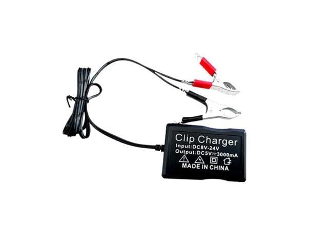 High Performance Converter with Clip 5V 3 USB Port Power Adapter Charging Module for Phone Tablets