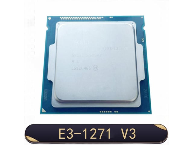 LG Xeon E3 1271 V3 E3 1271V3 3.6GHz Quad-Core Eight-Thread CPU Processor L2=1M L3=8M 80W LGA 1150