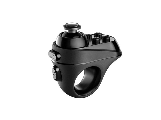 1PC Wireless Mini Finger Mouse Remote Control Joystick Adapter Game Pause Page Function Tablet PC Mobile IOS