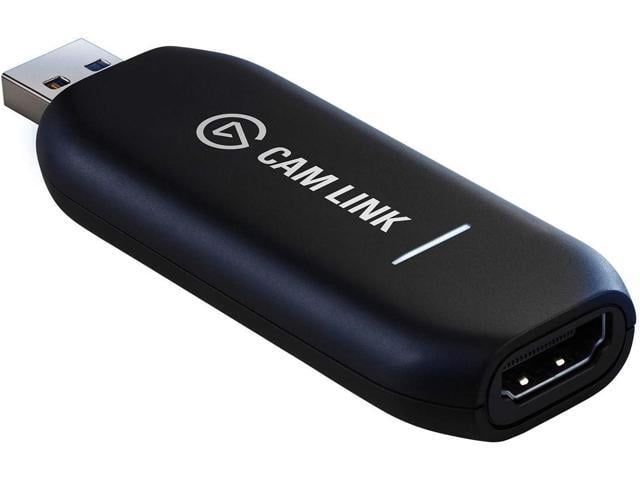 LG Elgato Cam Link 4K, External Camera Capture Card, Stream and Record with DSLR, Camcorder, ActionCam as Webcam in 1080p60, 4K30 for Video...