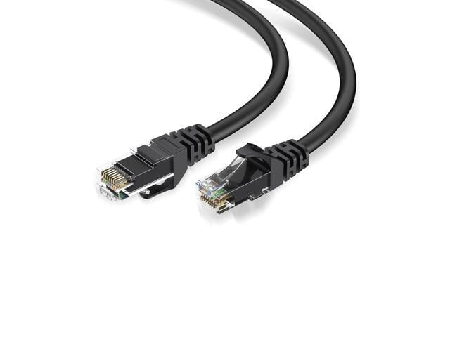 Cat 6 Ethernet Cable 3ft, High Speed 10Gbps Network Cable, UTP 24AWG Flexible RJ45 LAN Internet Cable for Computer, Router, Modem, PS4/5, Xbox,...