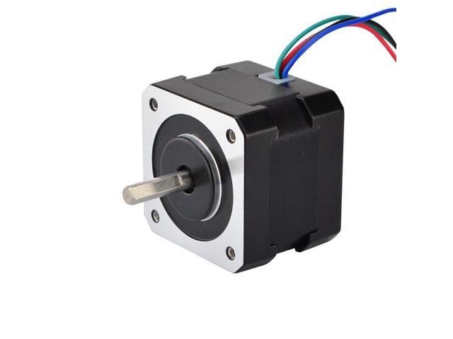 STEPPERONLINE Nema 17 Stepper Motor 26Ncm(36.8oz. in) 12V 0.4A 3D Printer CNC