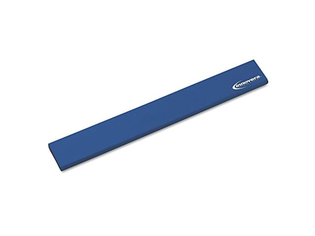 ivr52457 - innovera natural rubber keyboard wrist rest