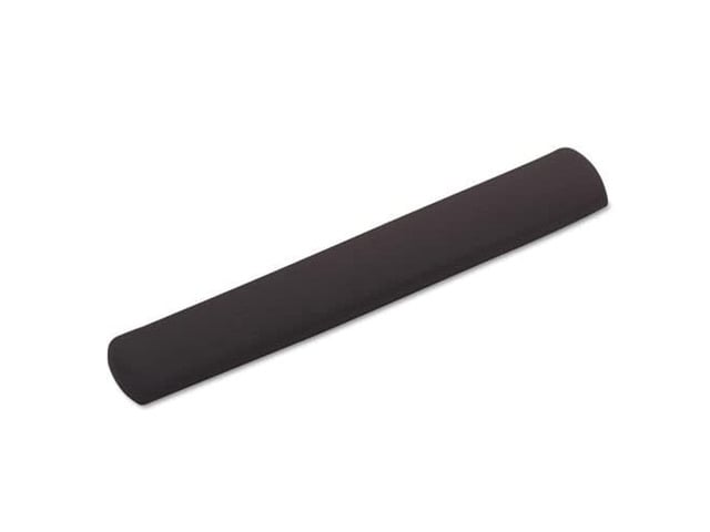 innovera ivr50458 19 in. x 2.87 in. x 0.87 in. non-skid gel keyboard wrist rest - black