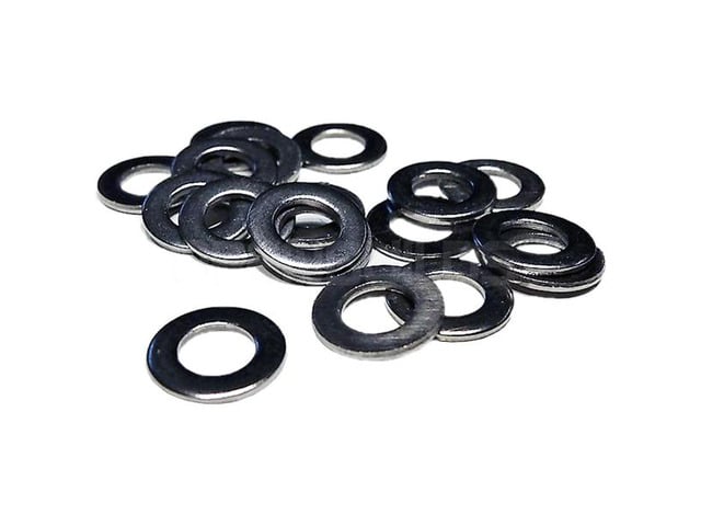 Funssor 50pcs Precision Shim - 10x5x1mm for OpenBuilds OX CNC Wheel Kit 3D printer v-wheel parts