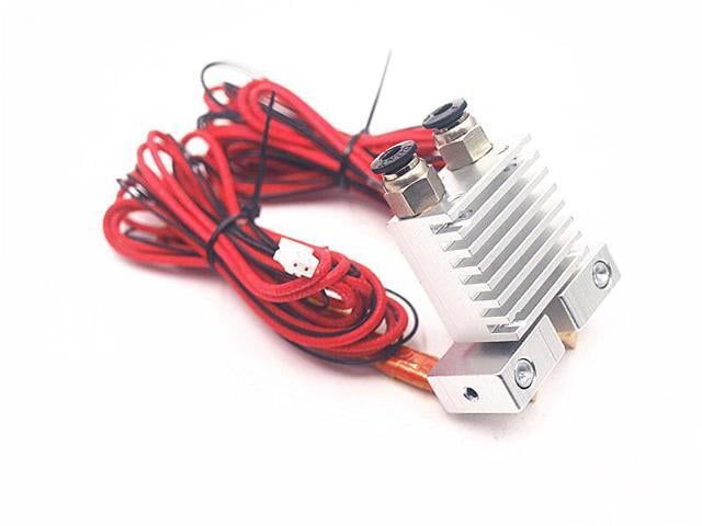 Funssor 1set TEVO Tarantula I3 3D printer dual extrusion upgrade kit 1.75mm 0.4mm nozzle hotend set