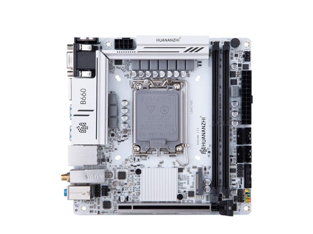 LG B660M Motherboard LGA 1700 Dual DDR4 Memory Slots PCI-E 4.0 M.2 64G Support 12th CPU New Intel B660 B660-ITX