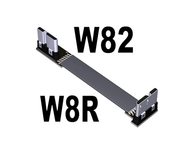5g/bps USB 3.0 Male to Male Extension Cable Micro-b to Micro B Adapter Cord Support OTG Flat Line for External Hard Drive Case(W8R-W82)(15cm)