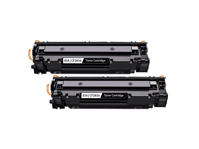 HP 2 Pack New Toner Cartridge For HP 83A CF283A Compatible with HP LaserJet Pro MFP125 125a 25nw 127fn 127fs 127fw 201dw 201n 225dn 225dw