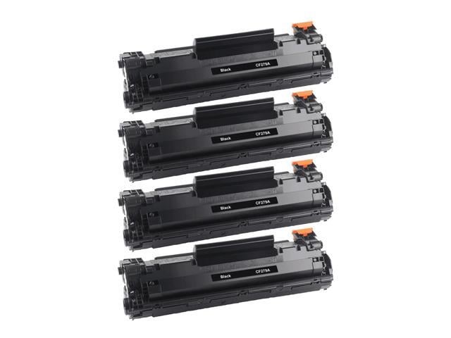 HP 4 Pack New Toner Cartridge For HP 79A CF279A Compatible with HP LaserJet Pro M12a M12w MFP M26a MFP M26nw