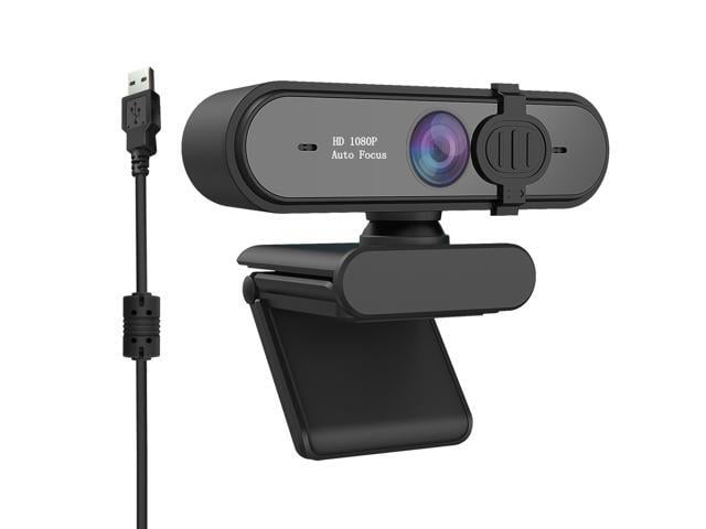 Web Camera Full HD 1080P/30FPS Webcam Live Streaming Camera with Noise Reduction Microphone,Autofocus & Privacy Cover,Highest Resolution...