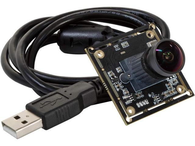 Arducam 1080P Low Light WDR Ultra Wide Angle USB Camera Module for Computer, 2MP CMOS IMX291 160 Degree Fisheye Mini UVC USB2.0 Webcam Board with...