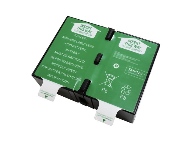 GREENTECH COMPATIBLE APCRBC165-24V SLA BATTERY FOR APC Back-UPS Pro BR1300MI, Back UPS Pro 1300, Back UPS Pro BR 1300VA 24V 7AH REPLACES RBC165...