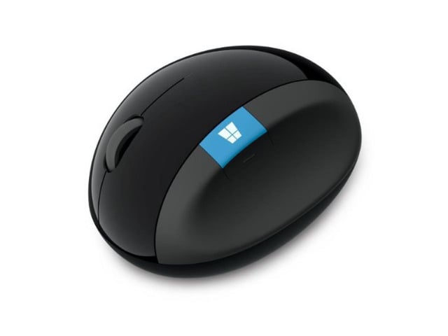 Microsoft wireless mouse Ergonomics High-definition reading sensor Sculpt Ergonomic Mouse (Blue Track) L6V-00013