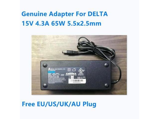 OIAGLH 15V 4.3A 65W 5.5x2.5mm Delta EADP-65GB A EPS-4 AC Adapter For 15V 4A 3A Monitor Laptop Power Supply Charger
