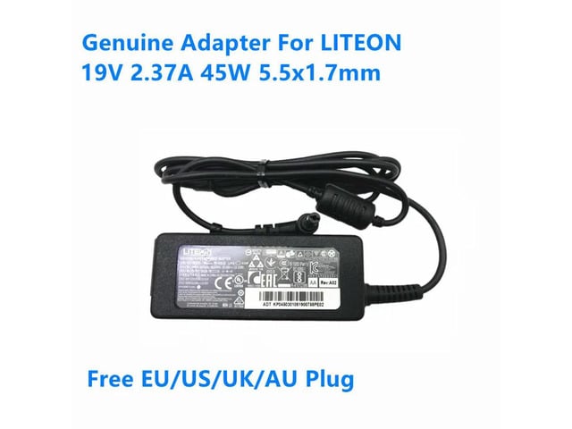 OIAGLH 19V 2.37A 45W LITEON PA-1450-26 Power Supply AC Adapter For Laptop Charger