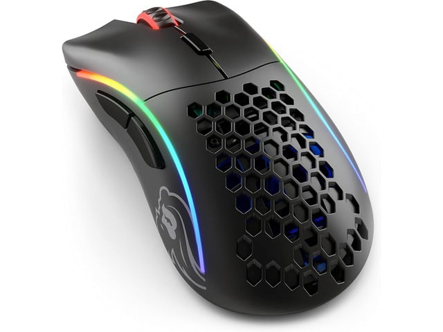 Glorious Gaming Model D- (Small) Wireless Gaming Mouse - 67g Superlight Honeycomb Design, RGB, Ergonomic, Lag Free 2.4GHz Wireless, Up to 71 Hours...