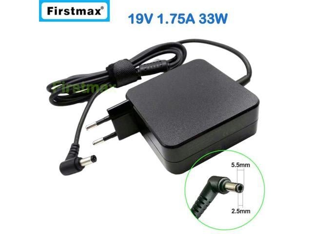 19V 1.75A 33W laptop ac power adapter charger for F751MA K751MA R412EA R512MA K751NA K751SA R752SA R702NA X451MA EU Plug