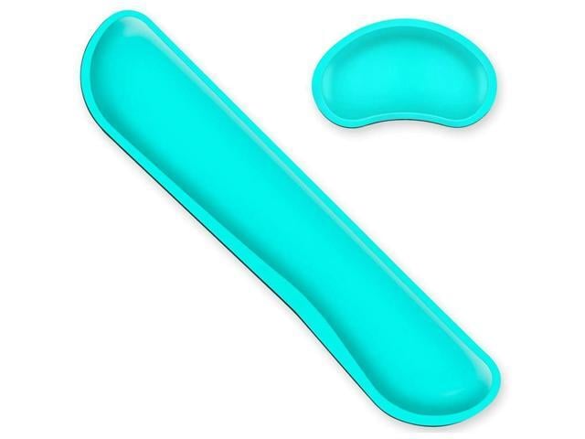 Keyboard Wrist Rest,Memory Foam Mouse Wrist Rest, Ergonomic Keyboard Wrist Rest PU Leather Support Pad
