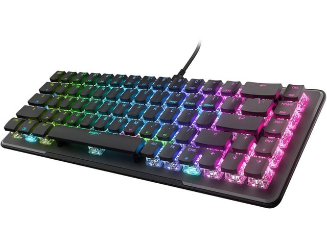 ROCCAT - Vulcan II Mini 65% Wired Gaming Keyboard With Customizable AIMO RGB Illumination - Black