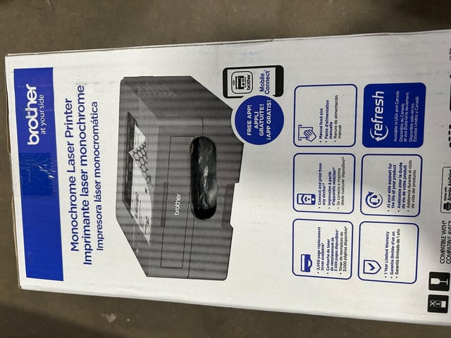 Brother HL-L2420DW Wireless Compact Monochrome Laser Printer with Duplex, Mobile Printing