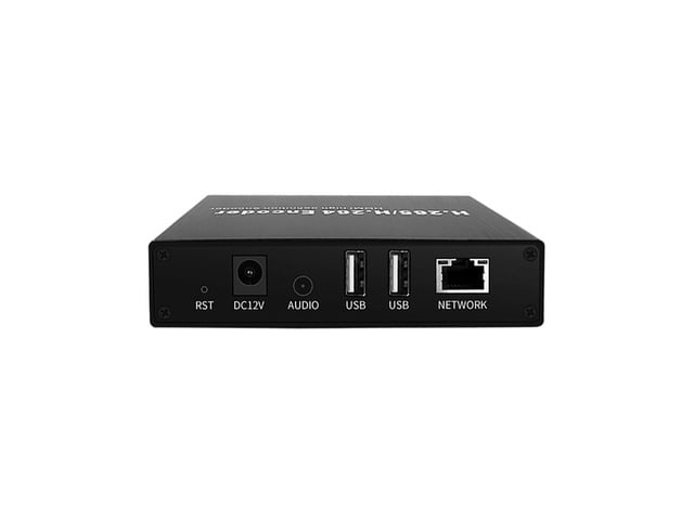 EXVIST H.265 1080P HDMI Video Encoder/Decoder, USB2.0 for 1080P Webcam, RTSP Video Decoder, Compatible with ONVIF/HK, Live Stream Network Decoder...