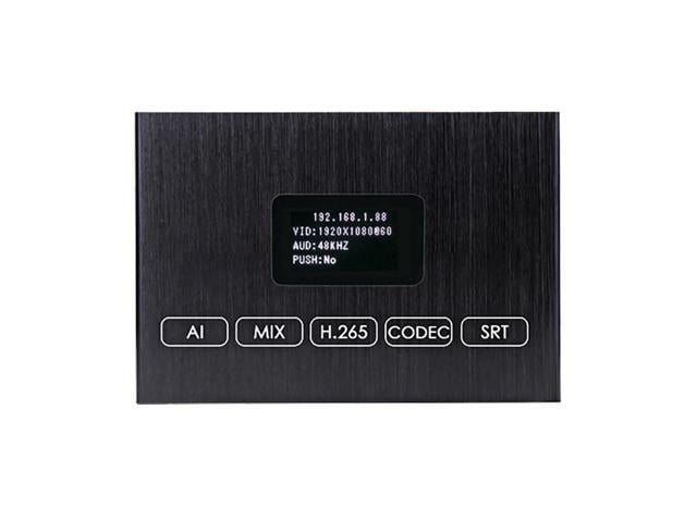 EXVIST H.265 1080P HDMI Video Encoder/Decoder w/Screen, USB2.0 for 1080P Webcam, Video Decoding from RTSP/RTMP/TS Stream, Compatible with ONVIF/HK,...