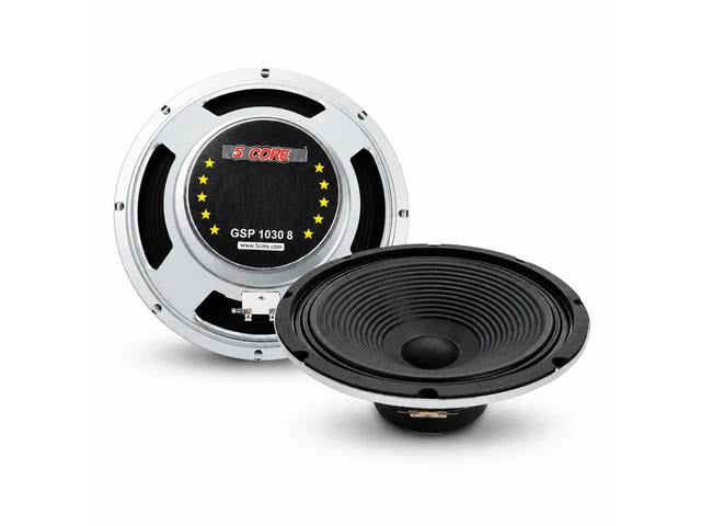5 Core 10 Inch Guitar Speaker 60W 8Ohm 25Oz Magnet 1.25' VC Amplifier Cabinet Driver