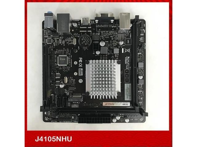 For BIOSTAR J4105NHU 4125 Quad-core Processor Low Power ITX Desktop Motherboard