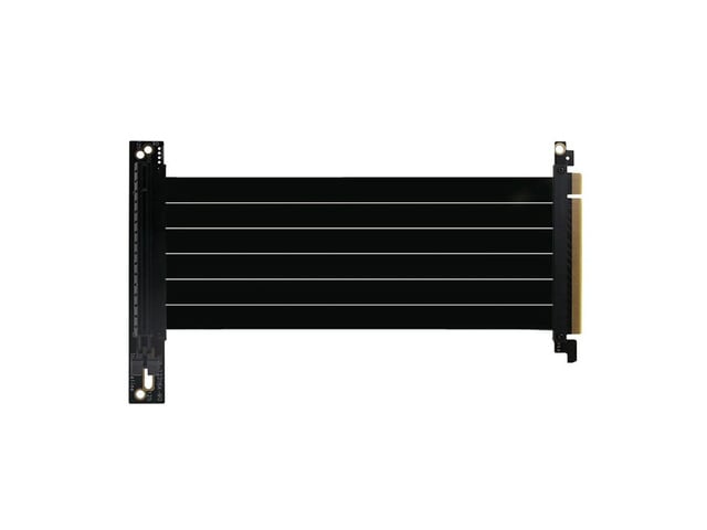 PCI-E 3.0 16X 90 Degree PCI-E Graphics Card Extension Cable Network Card Adapter, Full Speed and Stability 10 cm