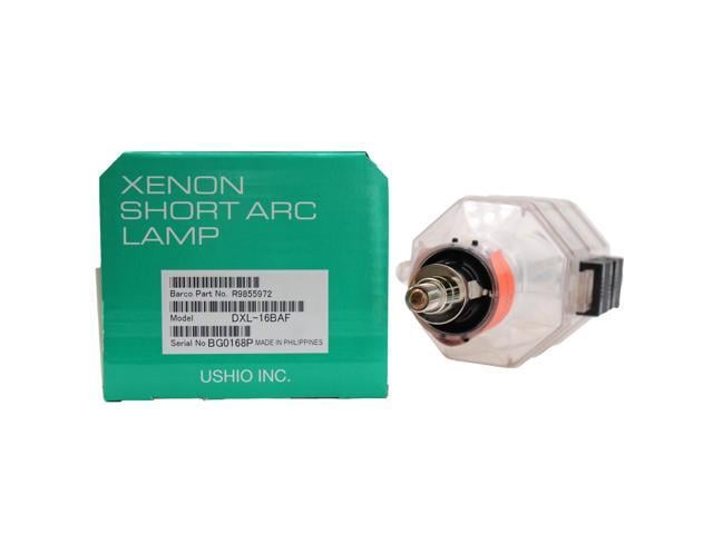 Xenon 1600W R9855972 3000 Hour Xenon Lamp for Barco Projectors powered by Ushio - 5002323
