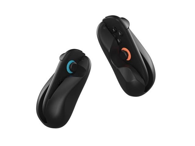 GAMFAMI Gaming Controller Mouse Adapter for Switch 2, Ergonomic Design, Place-and-Play (2-Pack) (Black A)