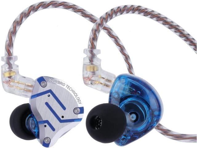Linsoul KZ ZS10 Pro, 4BA+1DD 5 Driver in Ear Monitor, HiFi Wired Earbuds, Gaming Earbuds, Hybrid IEM Earphones with Stainless Steel Faceplate,...