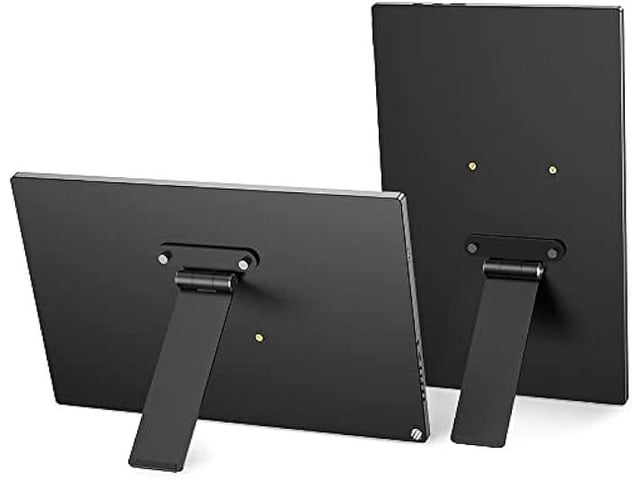 UPERFECT Portable VESA Monitor Stand with Hand Screw, 7 to 18.5 inch Freestanding VESA Monitor Desk Mount with Swivel/Tilt/Rotation, fits Monitor...
