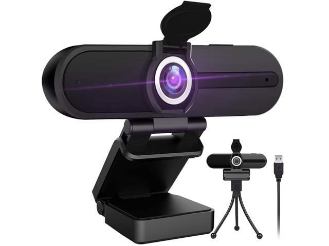 KEHIPI 4K Webcam with Microphone,8 Megapixel Web Cam,Ultra HD Web Camera for Computers,Webcam for Laptop Desktop,USB Webcam with Privacy Cover,Pro...