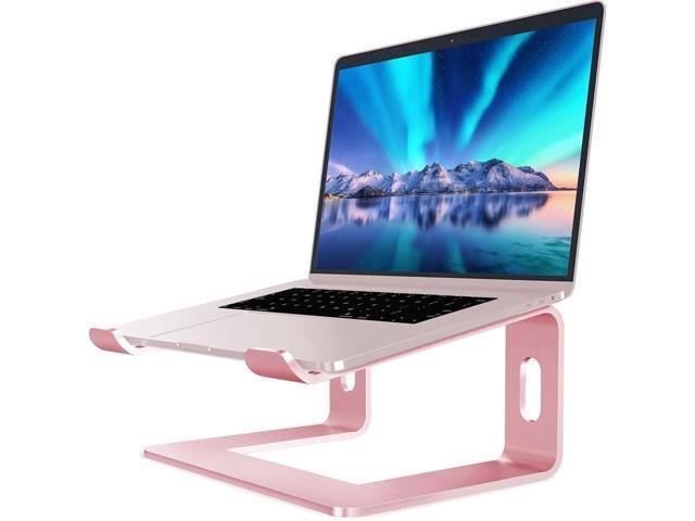 Apple KEHIPI Laptop Stand, Ergonomic Aluminum Laptop Mount Computer Stand for Desk, Detachable Laptop Riser Notebook Stand Compatible with MacBook Air...