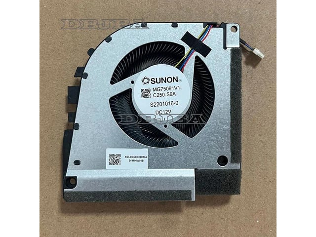 DBTLAP Laptop CPU Cooling Fan For SUNON MG75091V1-C250-S9A RTX30 2021 12V 4PIN