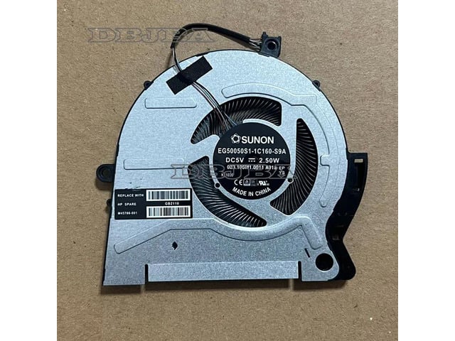 HP DBTLAP Laptop CPU Cooling Fan For HP 17-CH0008CA 17-CH0010CA 17-CH0011NR 17-CH1008CA 17T-CH000 M45786-001 EG50050S1-1C160-S9A 5V 2.5W