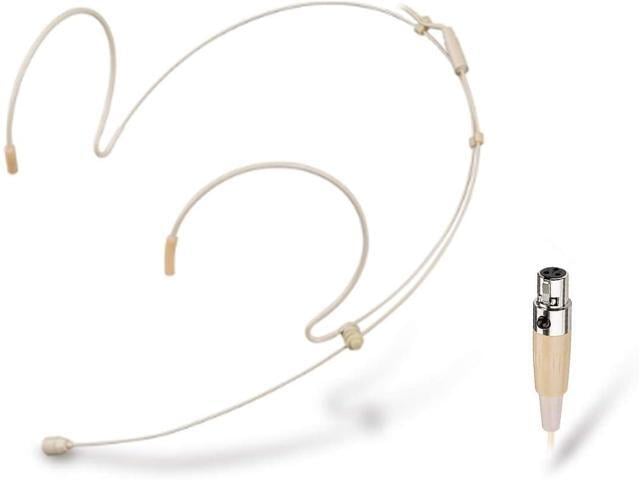 Headset Headworn Microphone Compatible with AKG Bodypack Earhook Double Over Ear Earset Over Ear Headband Mic for Wireless Transmitter System...