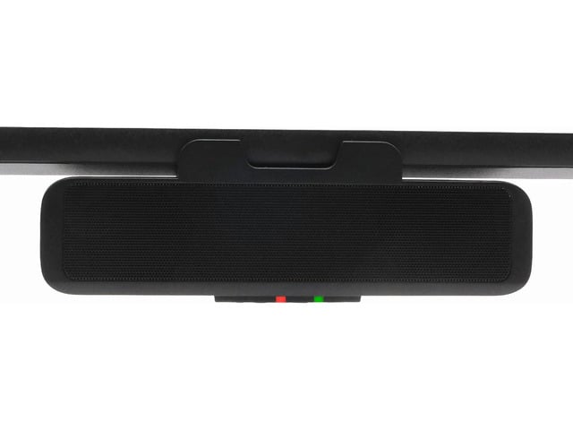 Cyber Acoustics USB Speaker Bar (CA-2890) Stereo USB Powered Speaker, Easily Clamps to Monitor, Convenient Controls