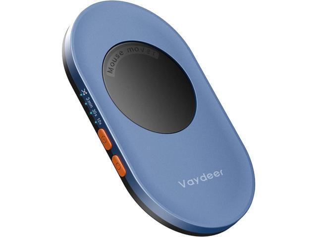 Vaydeer Ultra Slim Mouse Mover, Air 3 Mouse Jiggler with Adjustable Interval Timer, Undetectable & Noiseless, Simulates Realistic Mouse Movement,...
