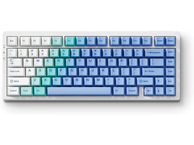 MCHOSE G75 PRO 75% Wireless Mechanical Keyboard, TKL Keyboards Tri-Mode BT5.0/2.4GHz/USB-C, Hot Swap Custom Creamy Keyboards Linear Switch, Double...