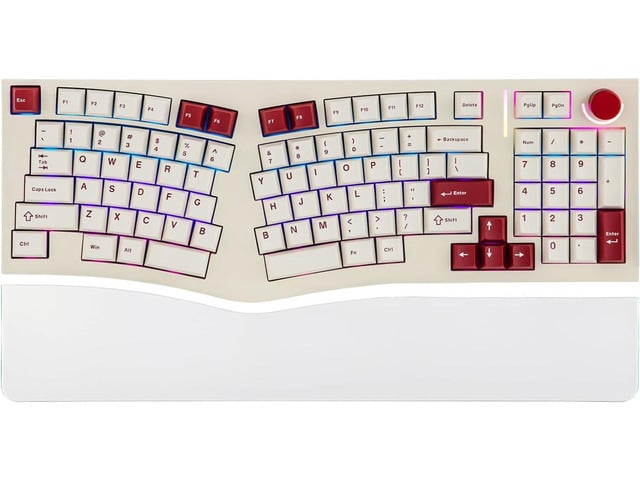 MechLands Feker Alice98 Ergonomic 98 Keys Custom Mechanical Keyboard, VIA Programmable, USB-C Wired Gaming Keyboard, Hot Swappable, 5 Layer...