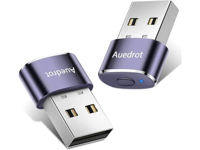 AUEDROT Mouse Jiggler Undetectable Metal USB Mouse Mover with Switch Button, Automatic Mini Mouse Shaker with 2 Jiggle Modes, Plug and Play, Keep...