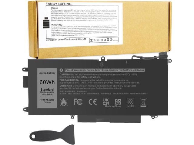 Dell Fancy Buying K5XWW Laptop Battery for Dell Latitude 7389 7390 2-in-1 Latitude 12 5000 5289 2-in-1, fits E5289 L3180 Series P29S001 P29S002 451-BBZC...