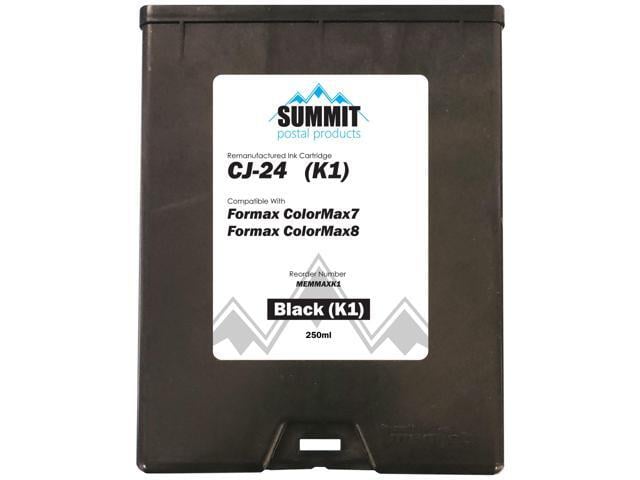 Formax CJ-24 Compatible Black (K1) Ink Cartridge for Colormax7 and Colomax8 Envelope Printers
