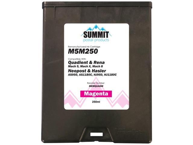 Quadient M5M250 Compatible Magenta Ink Cartridge for Quadient/Neopost/Rena/Hasler Envelope Printers